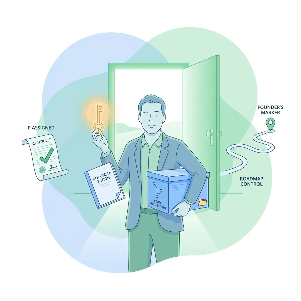 Avoiding vendor lock-in — owning your code, docs, and roadmap from day one