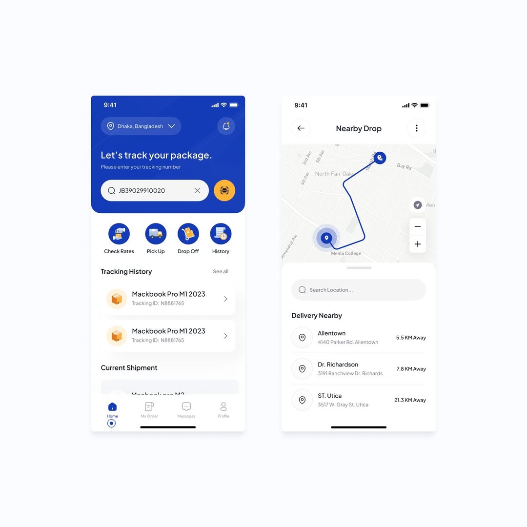 Logistics Mobile App