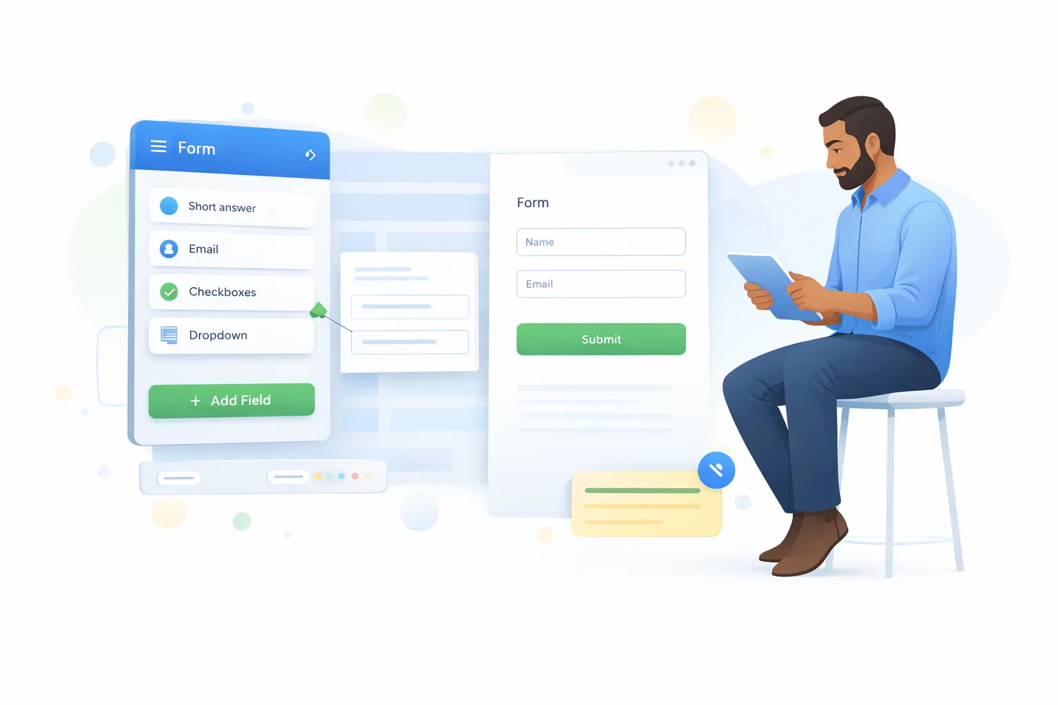 Formester Platform — AI Form Builder Interface